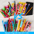 Zhehao 200 Pcs Poly Envelopes Zip Bulk, Clear Pencil Pouch, A6 Size Reusable Bill File Bag for School Supplies