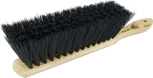 Weiler 25252 Counter Duster, 8", Black Polystyrene Fill