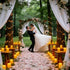 4" 5" 6" Set 3 8-Key Flameless Candles of Outdoor Indoor Ivory Pillars Battery Operated Flickering Candles Include