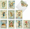 The Best Card Company 10 Boxed Thank You Notes - Assorted Stationery with Envelopes for Men and Women, Angelic Notes