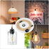 2Pack 15FT E26 E27 LYOOWNG Plug in Pendant Light Cord, Farmhouse Hanging Lights with Plug in Cord, Hemp Rope Plugin