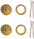 Chinese Cabinet Pulls - Set of 2, 1.5 Inches, Architectural Furniture Design Hardware