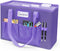 Desktop File Organizer Box, Collapsible Hanging Filing Box, Home Office Document Storage Organizer with Front Pocket