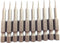 Silverhill Tools ABS10T5PB TORX T5 Screwdriver Drill Power Bit, 10 Pack