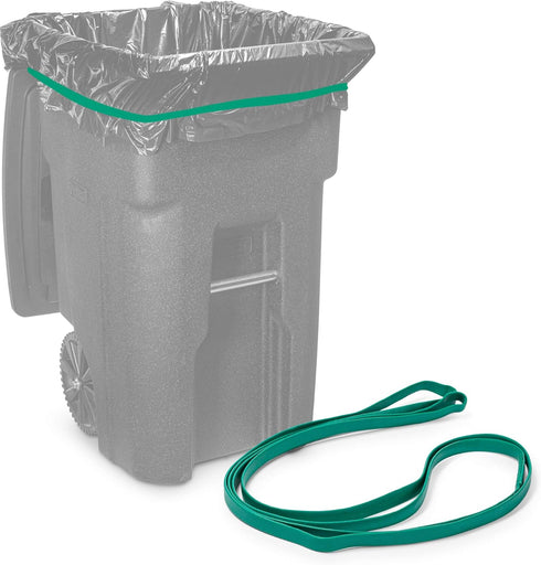 Mini n Mod Rubber Bands for 95 Gallon Trash Cans 6 Pack | Secure 95