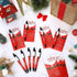 Sayglossy 48 Sets Christmas Employee Appreciation Gifts Bulk, Santa Claus Sublimation Pens with Inspirational Ballpoint