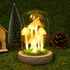 QUELIEN Mushroom Lamp,Mothers Day Mom Gifts for Mom,Light Up Mushroom in Glass