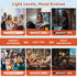 Neporal MagicGlow Rechargeable Light Bulbs, 3000-6000K, E12, 2 Count
