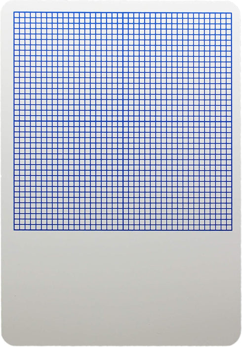 Flipside 1/4" Graph Dry Erase Board - 11" x 16"
