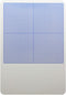 Flipside 1/4" Graph Dry Erase Board - 11" x 16"
