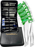 New Premium Stainless Steel Biology Lab Dissection Kit Set, Scalpel Knife Handle, Blades, Forceps, Scissors