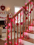 50Ft G40 27 Bulbs(2 Valentine's Day Outdoor String Lights, Valentines Day Decorations Lights with LED Pink Shatterproof