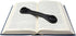 Superior Essentials Leather Bookmark Book Holder, Black Leather Paper Weights for Hands-Free Reading