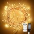 Dailyart Fairy Lights Plug in, 200 Led Twinkle String Light with Remote