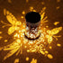 Butterfly Solar Lanterns Outdoor Waterproof Hanging Lights, Butterfly Gifts for Women Mom Grandma, Metal Decorative LED