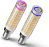 Ziomitus E12 Dimmable 100 Watt LED Candelabra Bulbs Equivalent C7,2700K Warm White,1000