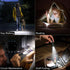 2 Pack 360L 3 Blukar Rechargeable EDC Flashlight, Mini Keychain Flash Light with Lighting Modes, Memory Function