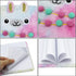 Fuzzy Plush Notebook Journal, Cute Cartoon Bear Diary for Kids, Girls, Boys Writing and Drawing (A5, 160 Lined Pages)