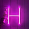 ENUOLI LED Pink Neon Letter Signs Night Light Battery or USB Operated