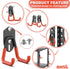 15 TORACK PCS Garage Storage System Hooks, Shelving Hooks for Keyhole Shelving Units Wall Mount Utility Hooks