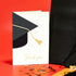 Nihuecne 50 Pack 4" 6" x Graduation Thank You Cards with Self-adhesive Envelopes, Gold Foil and Blank Inside Greeting