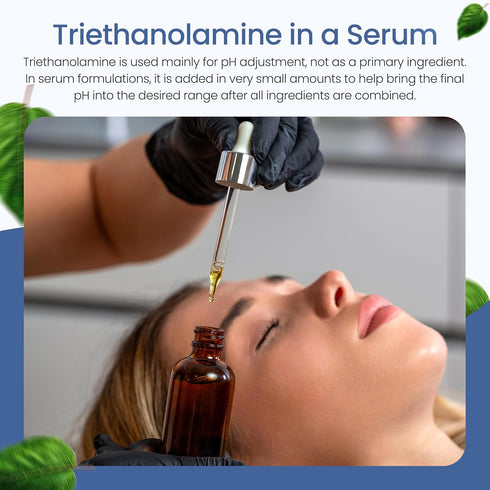 125 mL 99% Triethanolamine (Tea) for Cosmetics pH Balancer, Surfactants DIY Skincare and Cosmetic Products by Talsen