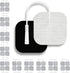 Santamedical TENS Unit Replacement Pads 2x2, 40 Pcs Premium Reusable Electrode Pads for Electrical Stimulation