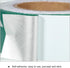 PATIKIL Arrow Tape Vinyl Stickers, White on Green Color, 50mm/1" for Pipe Markers, 1 Roll