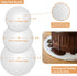 8, 10 12 Inch (3 10 Pack 1/2" 0.5" Seamless BOARDS+ Cake Drums & Sizes, Total) | Thick Cake Rounds + Prop Up Tool