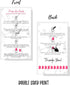 Press-On Nail Application Instructions Cards, 50 Pack, 2x3.5" Business Card Size for DIY Nail Kit