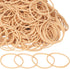 Foshine Rubber Bands Size 16, 500pcs Small Beige Rubber Bands Office Supplies