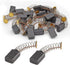20Pcs Carbon Brushes - 12 x 8 x 5mm Electric Motor Replacement Brushes with Spring Wires for Power Tools
