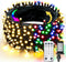 TW SHINE 66FT 200 LED Color Changing Christmas Lights, Warm White &