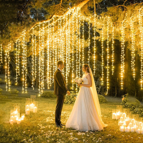 100ft 300 LED String Lights Indoor Connectable Warm White Christmas Lights Outdoor Waterproof, Twinkle Fairy Lights