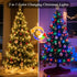 66FT 200 11 LED Christmas Tree Lights, Bright Warm White to Multicolor Outdoor Christmas String Lights for House, Fairy