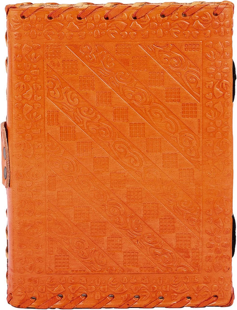 TUZECH Leather Journal for Men and Women - 7 Inches Leather Diary to Write Poems, Sketchbook, Memoir