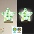 Burbuja 0.2W Mojito Cocktails LED Night Light Plug into Wall Star-Shaped Nightlight Dusk to Dawn Auto Sensor