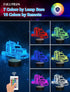 3D 16 GIFTOHOLIC Truck Bedside Lamp, Lorry Illusion Hologram Night Light Colors Changing with Remote Control Kids
