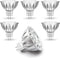 ALIDE MR16 7W GU5.3 LED Bulbs, Replace 50W-75W Halogen, 2700K Warm White, 560LM, 6 Pack