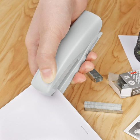Office Supplies Kit, Desk Accessory Set with 2 Scissors, Stapler, 1000 Staples, Tape Dispenser, Perfect Office Partners