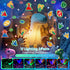 17 Dinosaur Night Light Projector for Kids Green Dino Toys for Boys, Star Night Lights with Music and Timer, Mode Color