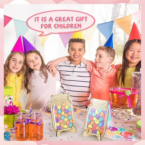 clelize 2 Pack 2) Star Reward Jar System, Magnetic Reward Jar, Star & Heart Reward Jars for Kids, Reward Chart