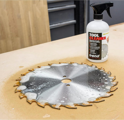 Trend Tool & Bit Cleaner, Industrial Strength Wood & Resin Remover, 18 fl oz, CLEAN/500