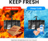 (3XL) (2 Pack, NZ home Insulated Bags for Food Delivery Grocery Shopping Cooler Bag, Pizza Delivery, Hot & Cold