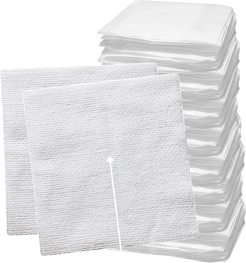 4 4 (150 Pack) 6-Ply Vakly Sterile Split Gauze x in Drain Sponges with Precut Slit, Absorbent Non-Woven Dressing