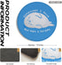 Foritho 7.9x7.9 Inch Funny Seal Mouse Pad, Seal Blue Mouse Pads for Wireless Mouse Computers Laptop Desk Accessories