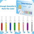 72Pcs Syringe Pens, Multi-Color Nurses Week Gifts Bulk, Retractable Black Ink Nurse Pens, Nursing School Supplies