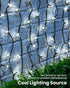 60 Brightown LED Solar Flower String Lights Outdoor Waterproof Fairy Lights for Garden Yard Fence Patio Christmas Tree