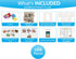 Smile4Autism 2"x2" Large Loose Visual Picture Cards, Receptive and Expressive Language, Speech Articulation Therapy
