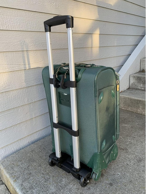 A6 77 Lb 4 Mount Plus Folding Luggage Cart and Dolly | Capacity | Portable Lightweight Luggage Trolley Cart